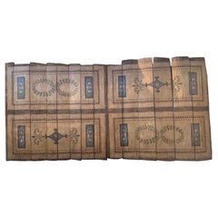 Techo de madera lacada de estilo Imperio