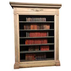 Bücherregal im neoklassizistischen Stil, aus dem 19. Jahrhundert.