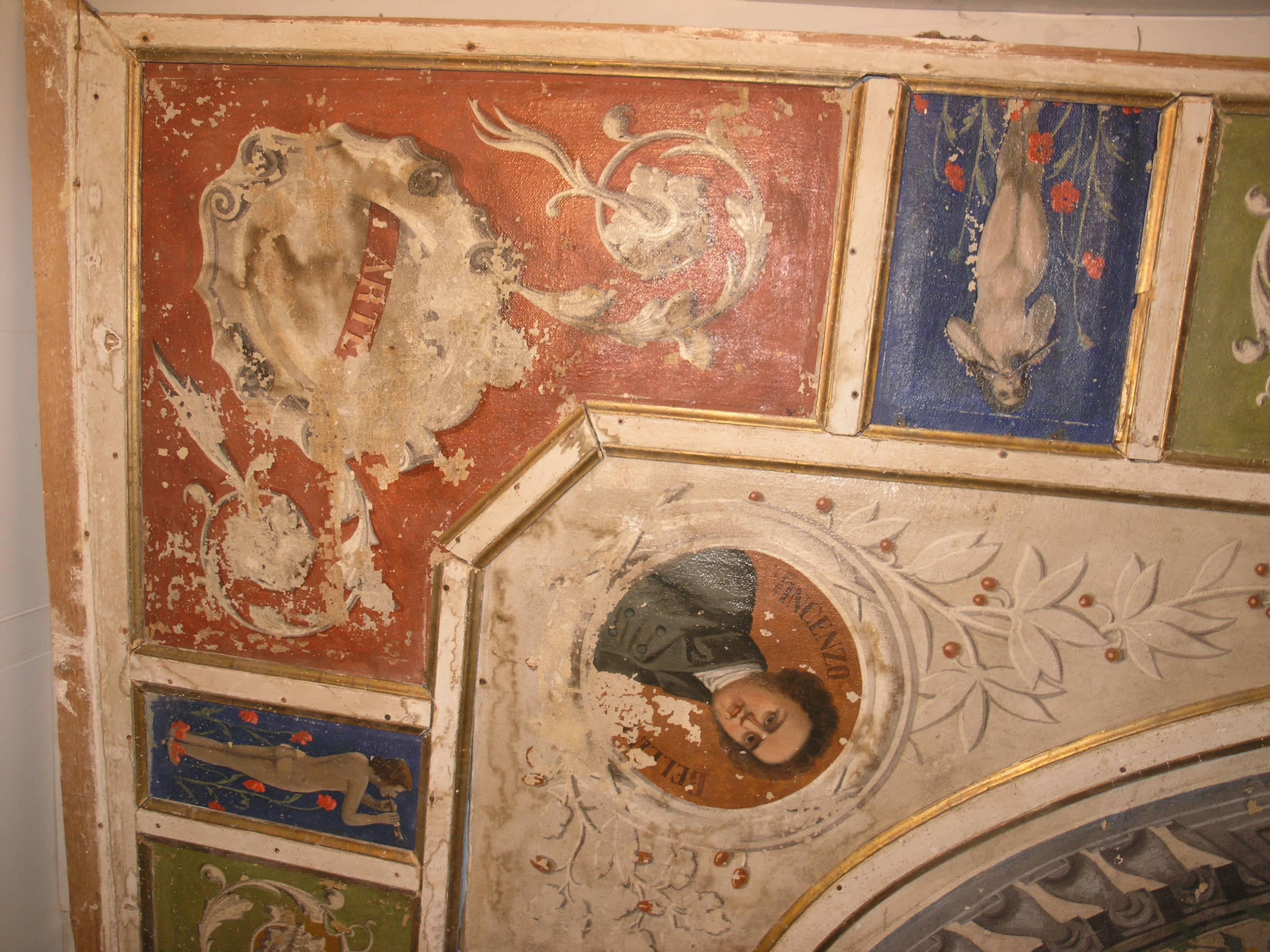 Mid-19th Century Antique Ceiling 