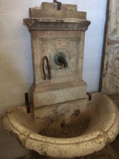 Antique Stone Fountain