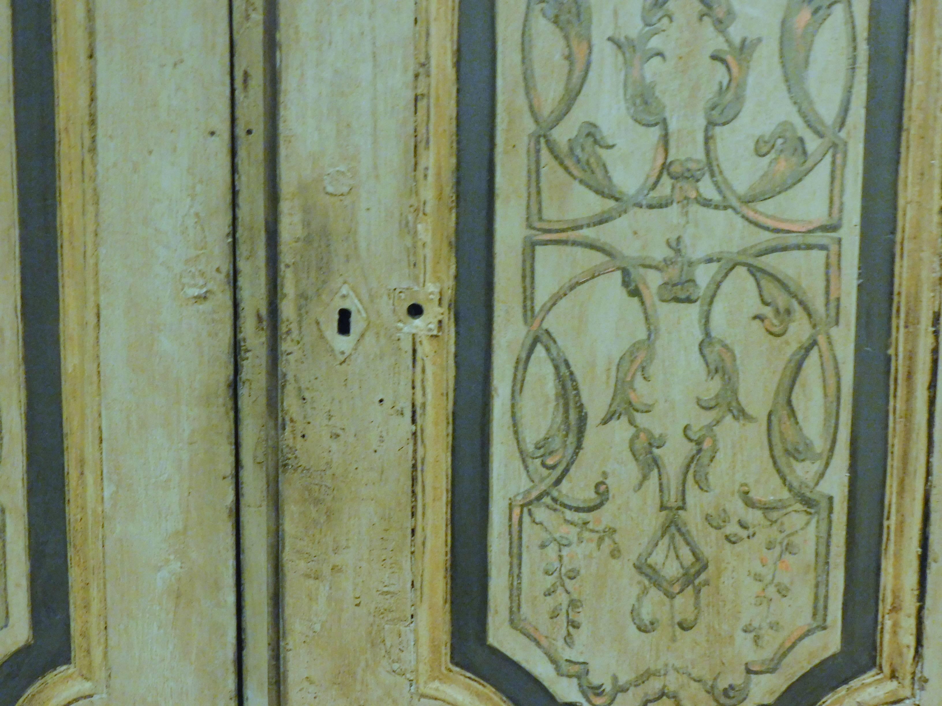 Antique Lacquered Door In Good Condition In Cuneo, Italy (CN)