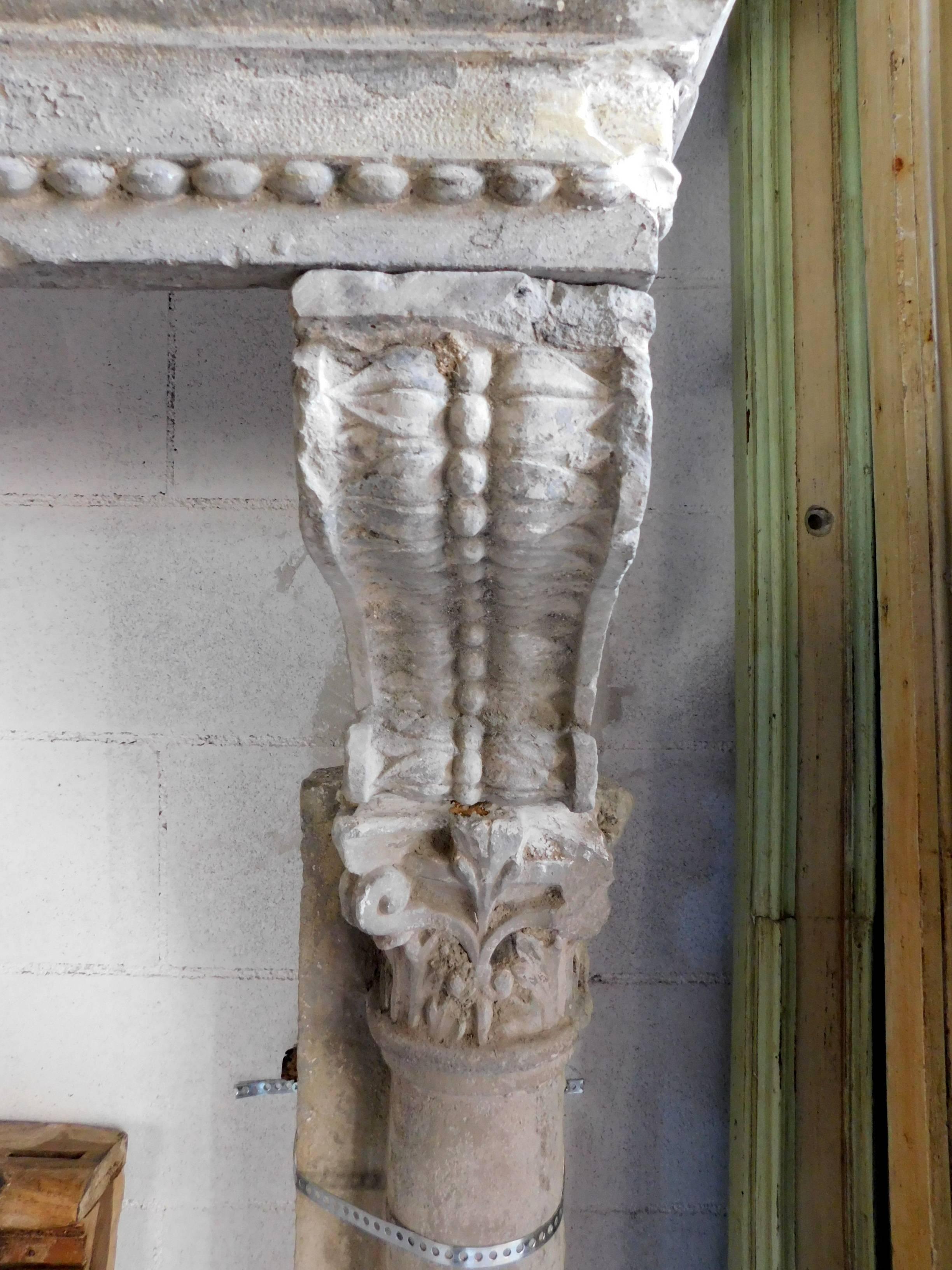antique stone fireplaces for sale