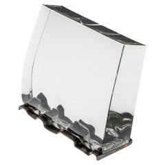 Hand-Crafted Optical Glass Sculpture by Ivan Illovský from Slovakia
