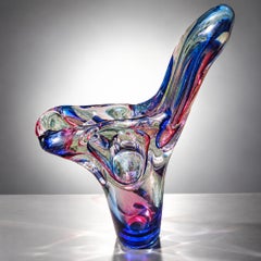 Abstract Sculpture, Decorative Crystal Object, Adam Jablonski