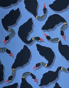La Josephine Hand-Printed Wallpaper: Zou Zou