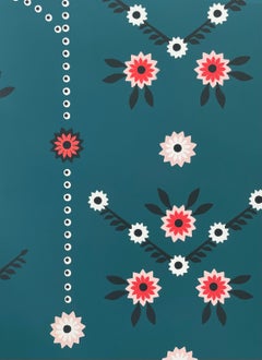 Digby Hand-Printed Wallpaper: Holkham Green