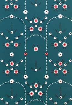 Digby Hand-Printed Wallpaper: Holkham Green