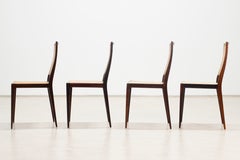 Silla GB01 de estilo «Mid-Century Modern» en palisandro, diseñada por Geraldo de Barros, década de 1950