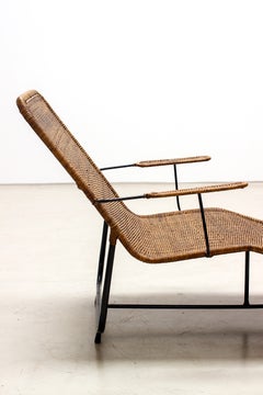 Chaise longue "Forma" in stile Mid-Century Modern di Carlo Hauner e Martin Eisler, anni '50