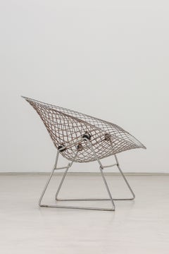 Mid-Century Modern Knoll Large Diamond Armchair by Harry Bertoia, 1952