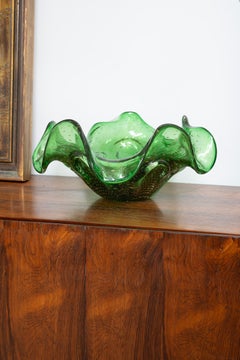 Vase moderne de style « Mid-Century » en cristal de Murano, années 1960