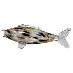 20th Century Murano Glass Fish Sculpture