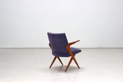Poltrona in legno di peroba in stile Mid-Century Modern di José Zanine Caldas, anni '50