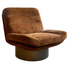Upholstered Swivel Armchair
