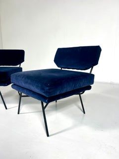 Pair of Elettra Armchairs by BBPR for Arflex, Italy, 1950s