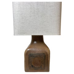 Mid-Century Modern Ceramic Table Lamp, Germany, 1970, Stylish Design