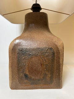 Mid-Century Modern Ceramic Table Lamp, Germany, 1970, Stylish Design
