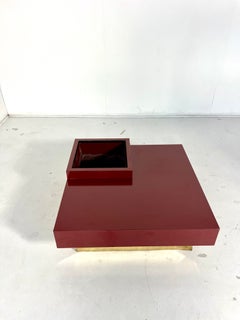 Mid-Century Coffee Table, Italian Design, 1980S