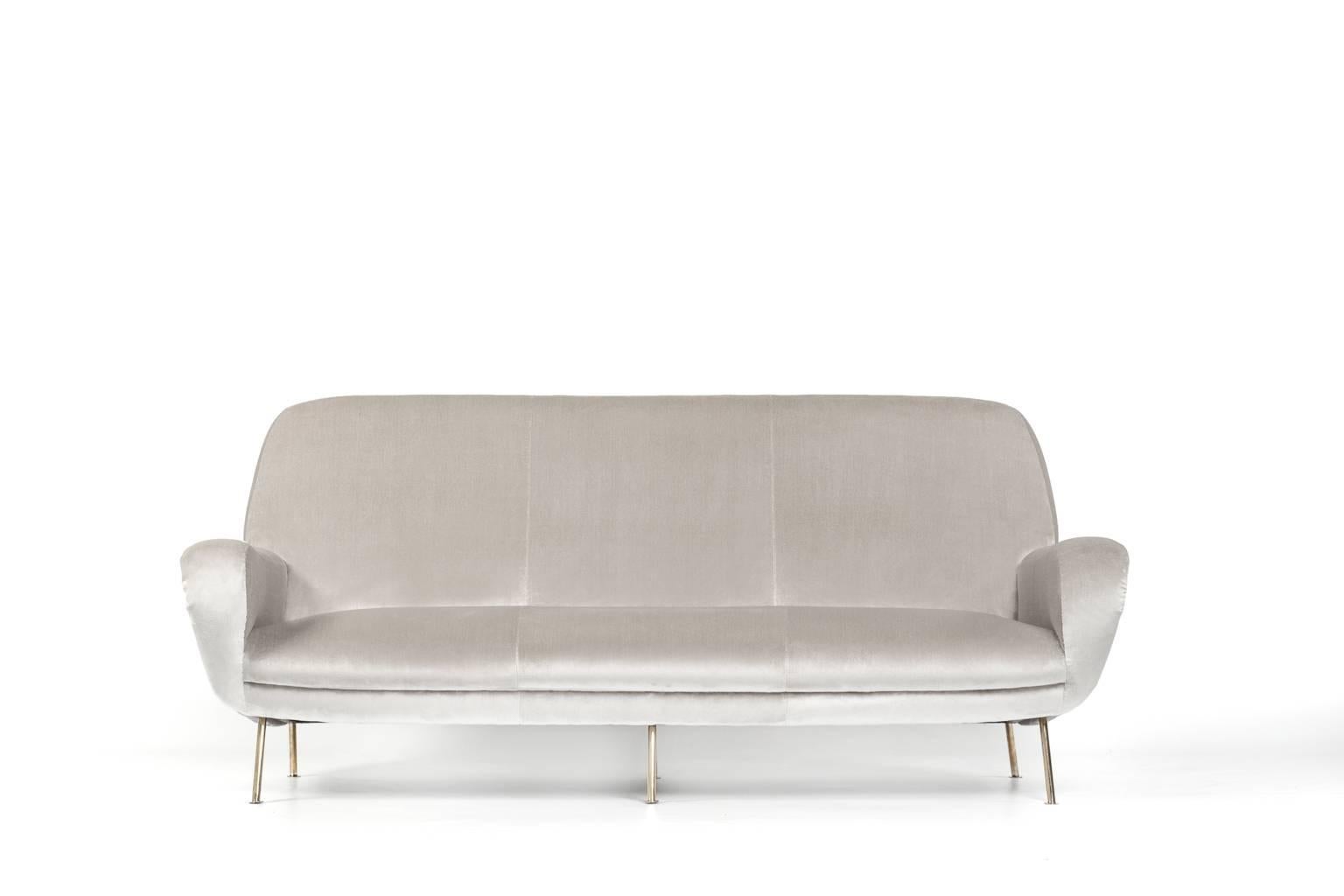 Mid-Century Modern Exceptional Sofa by Gianfranco Frattini for Cassina, Italy, 1954