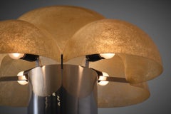 "Luna" table lamp by Gianemilio, Piero & Anna Monti for Candle, Italy 1968