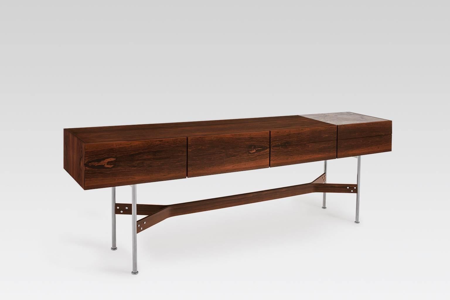 Rosewood Sideboard by Rudolf Glatzel for Fristho, 1962 In Excellent Condition In Rotterdam, NL