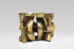 Abstract Bronze Sculpture by Aglaé Libéraki