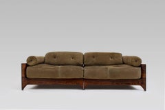 Rosewood Brazilian Midcentury 'Brasiliana' Sofa by Jorge Zalszupin, 1960s