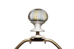 Attribué à Alfredo Barbini Lampes en verre de Murano « Filigrana », lot de deux