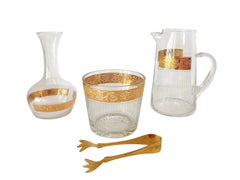 1950s 22k Tyrol for Culver Glassware Set - 25 pcs