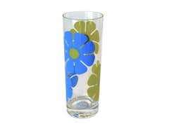 1970s Mid-Century Modern Colony 'Moon Flower' Highball Glasses, Set of 6