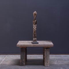 Antique Hand-Carved African Wood Statue No. 01