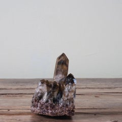 Large Natural Smoky Quartz Crystal Cluster Specimen