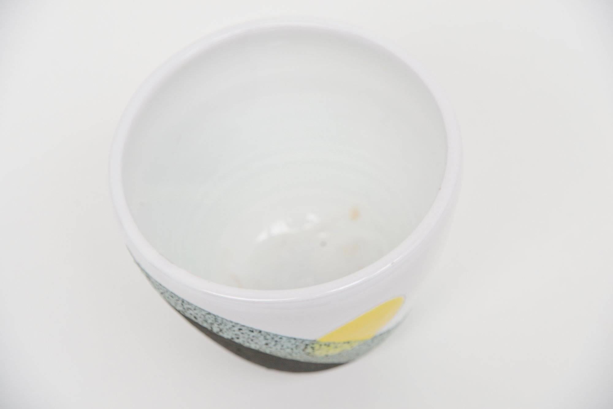 Mid-Century Modern Ettore Sottsass Jr. Ceramic Pot by Bitossi, Italy, 1958