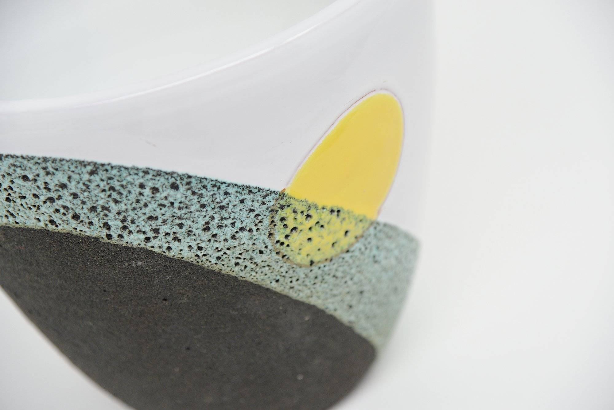 Dutch Ettore Sottsass Jr. Ceramic Pot by Bitossi, Italy, 1958