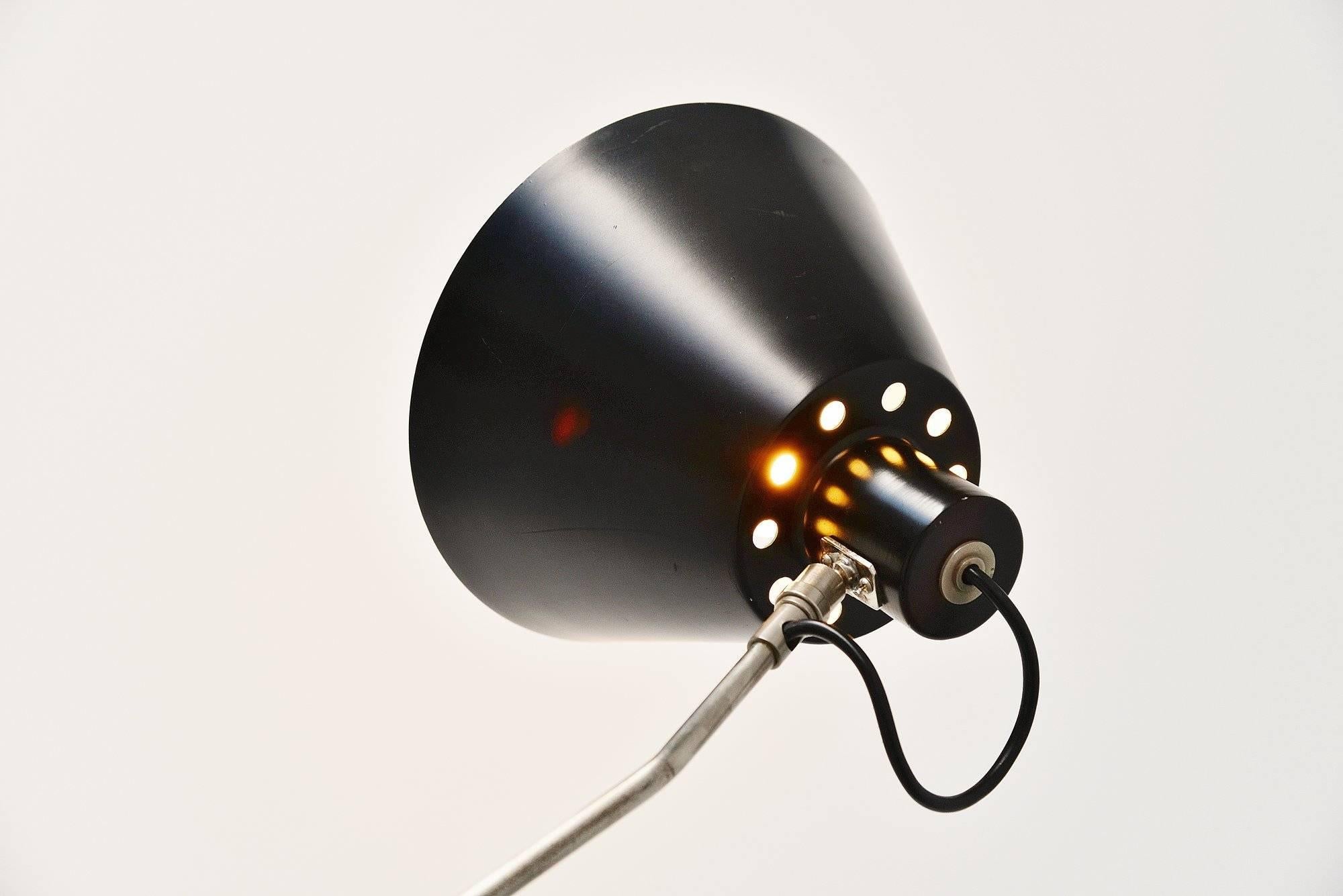 Mid-20th Century H. Fillekes Magneto Floor Lamp Artiforte, 1954