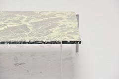 Poul Kjaerholm PK61 Table Green Marble-Top E Kold Christensen, Denmark, 1956