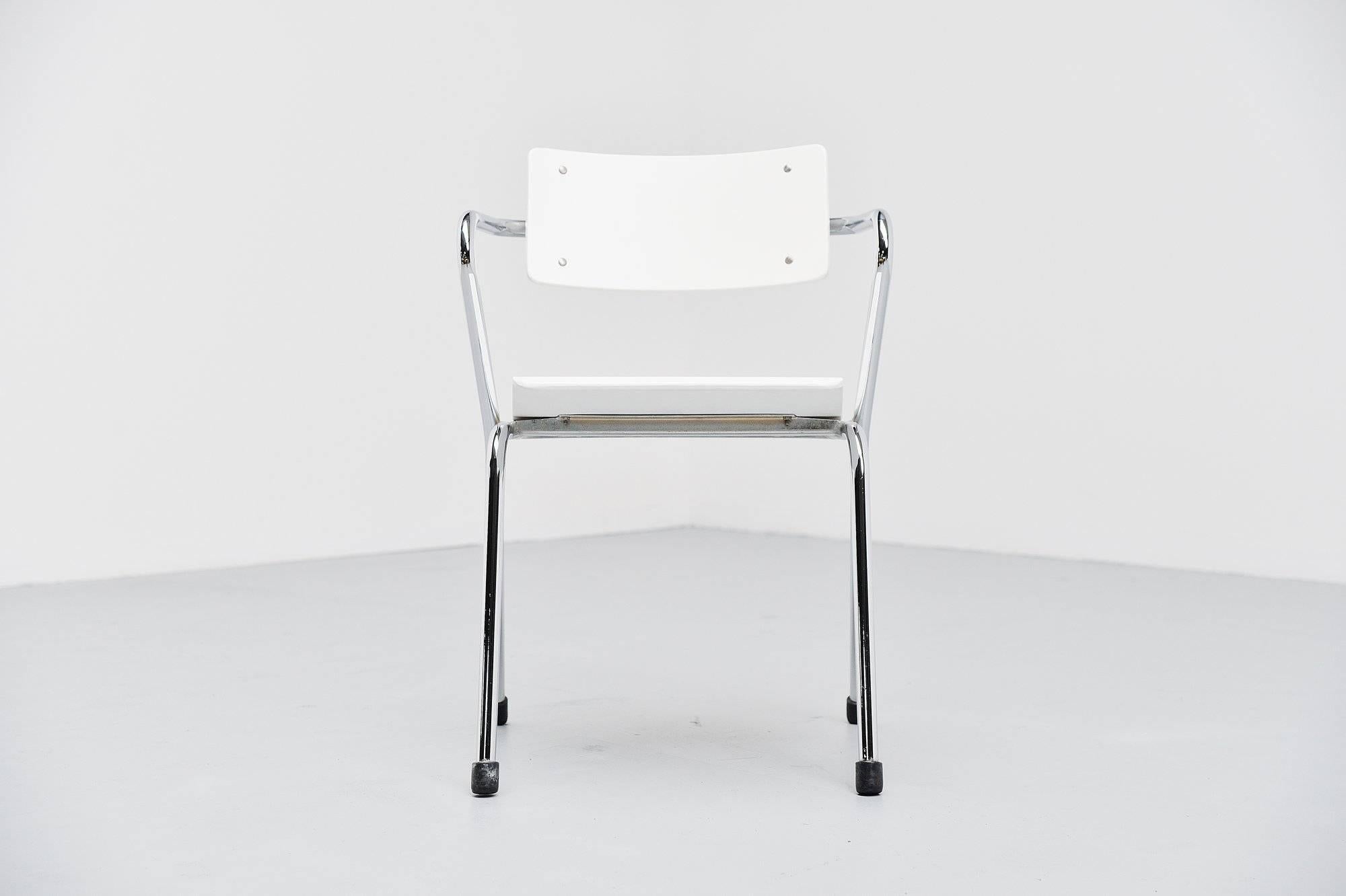 Mid-Century Modern Friso Kramer & Jaap Penraat Chair Ahrend, 1953 For Sale