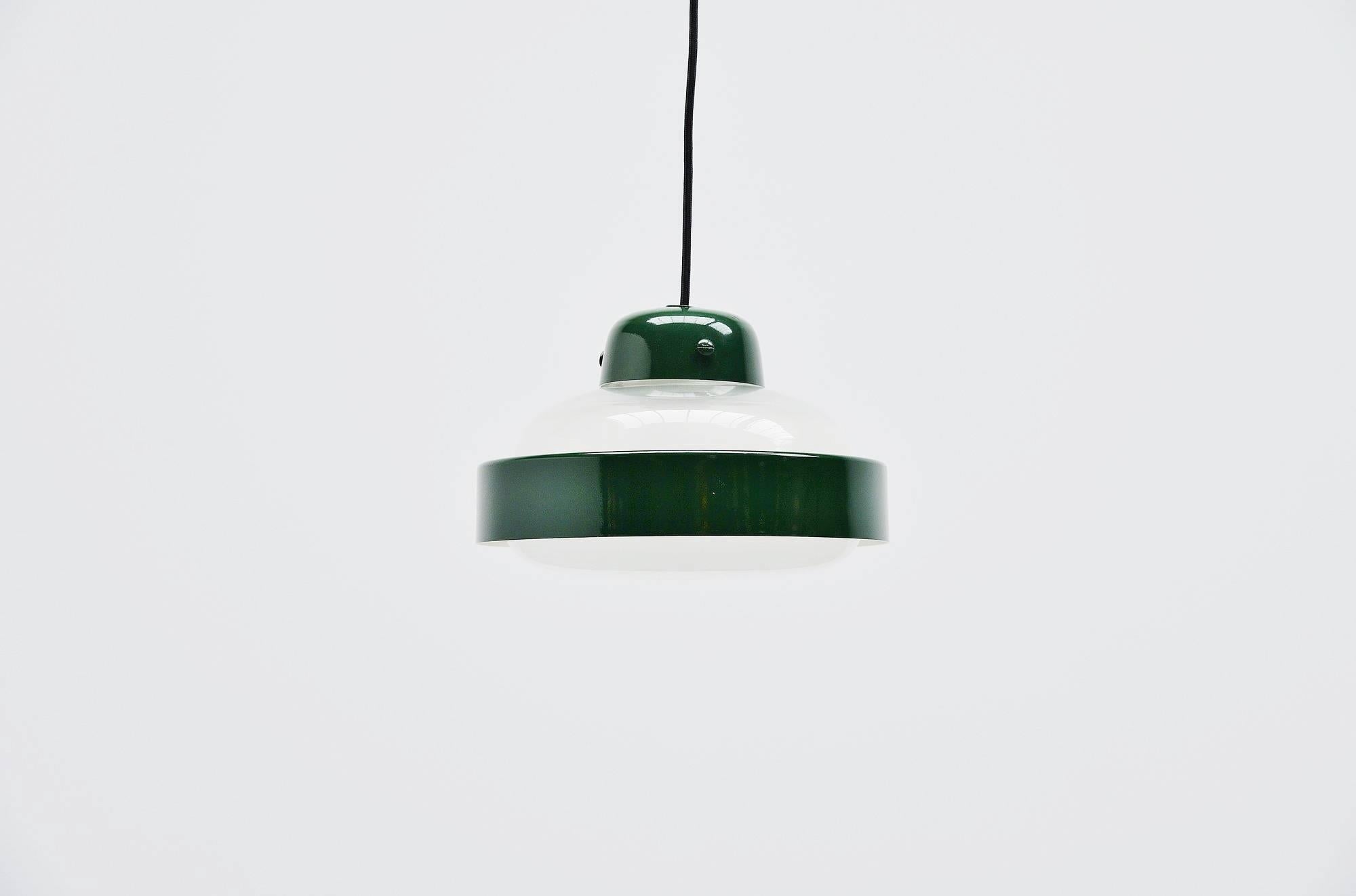 Mid-20th Century Gino Sarfatti Pendant Lamp Model 2102p Arteluce, 1959 For Sale