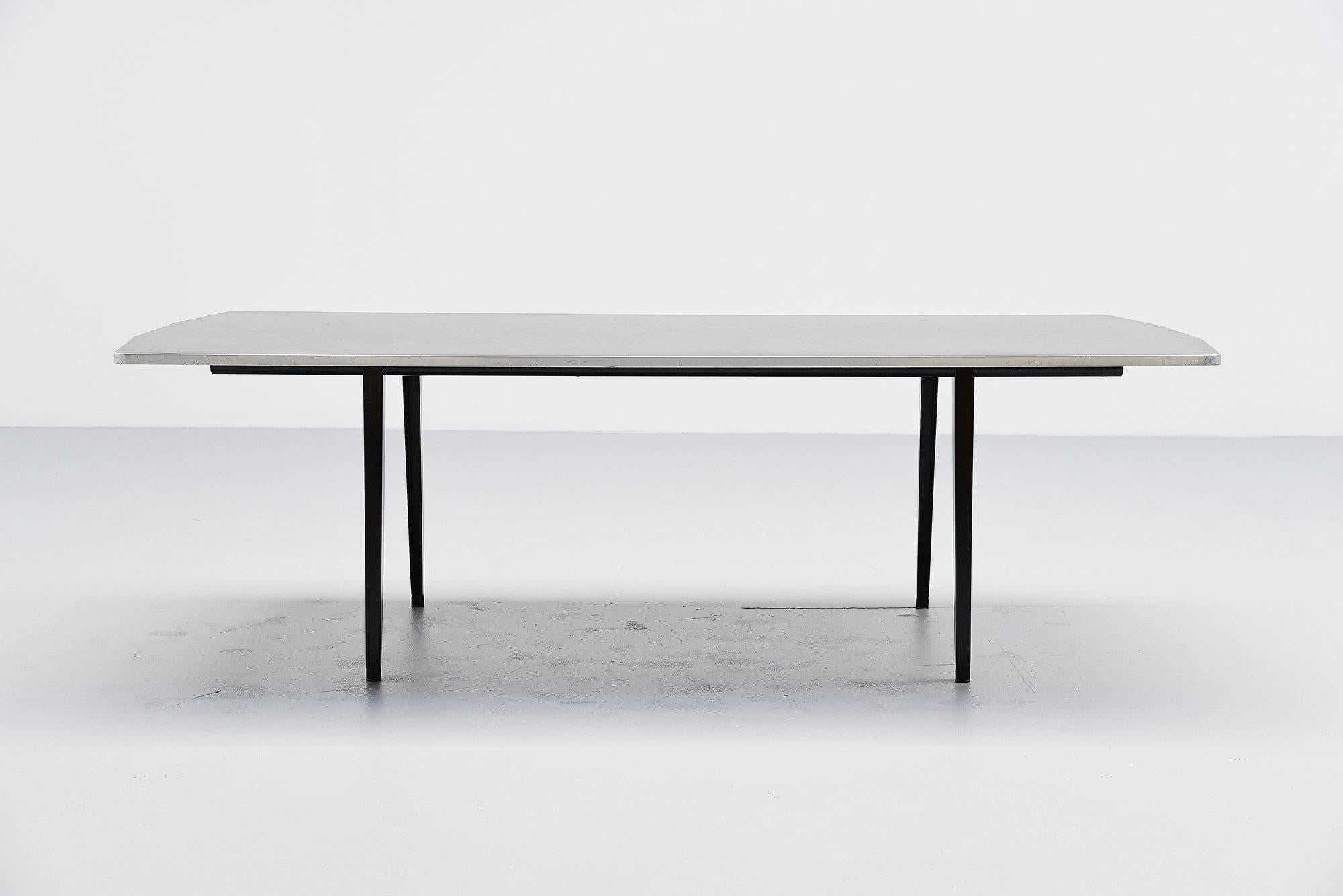 Dutch Friso Kramer Reform Table Octagon, Ahrend de Cirkel, 1955 For Sale