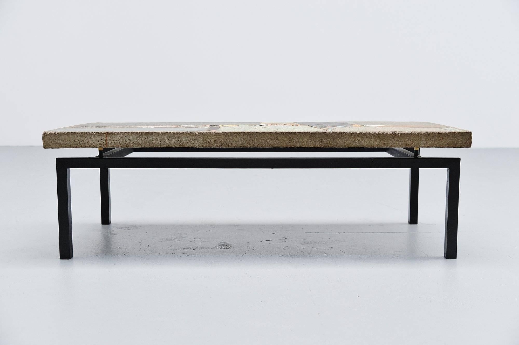 Rien Goené Abstract Coffee Table, 1958 In Good Condition In Roosendaal, NL