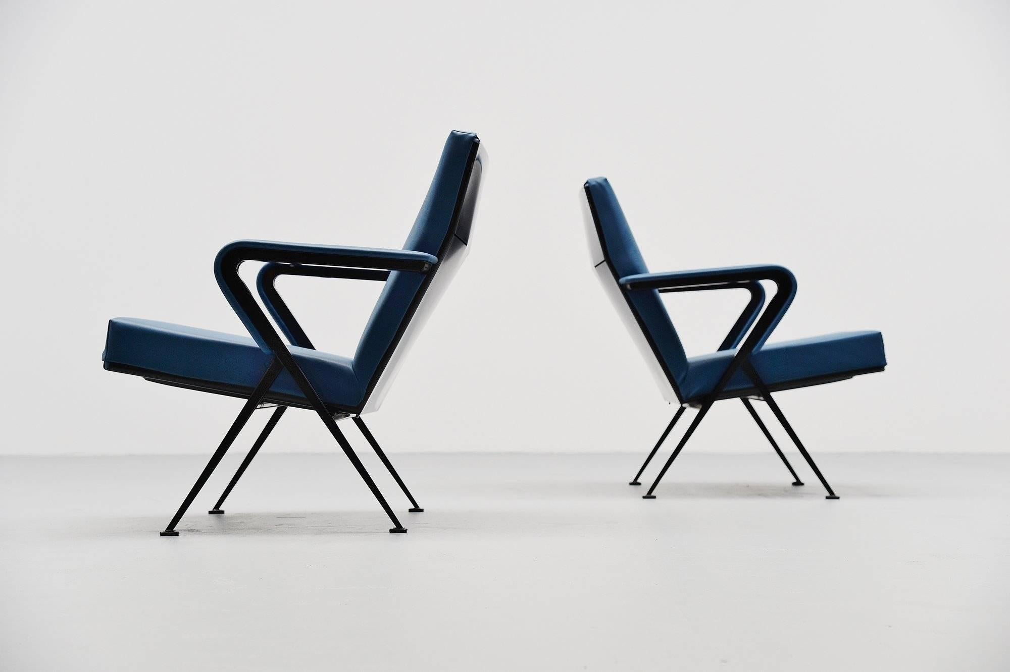Mid-20th Century Friso Kramer Repose Chairs, Ahrend de Cirkel, 1959
