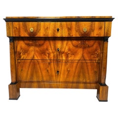 Biedermeier Writing Chest of Drawers, Walnut – circa 1820
