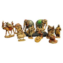Bergland Nativity Scene Woodcarvings in Maple