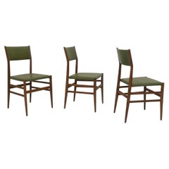 Lot de six chaises « Leggera », dessinées par Gio Ponti pour Cassina, Italie, 1950