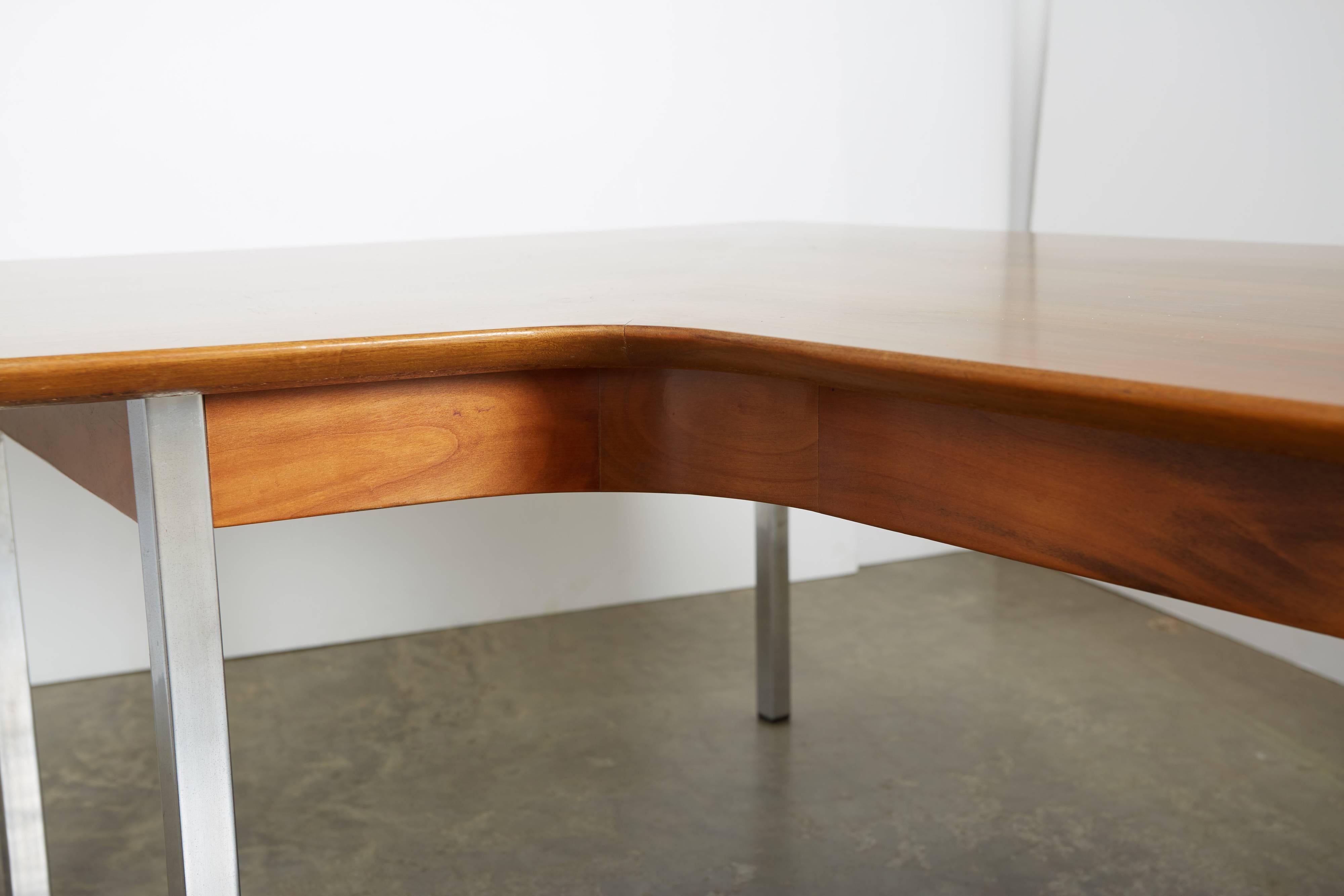 Mid-Century Modern walnut coffee table designed by Svante Skogh.