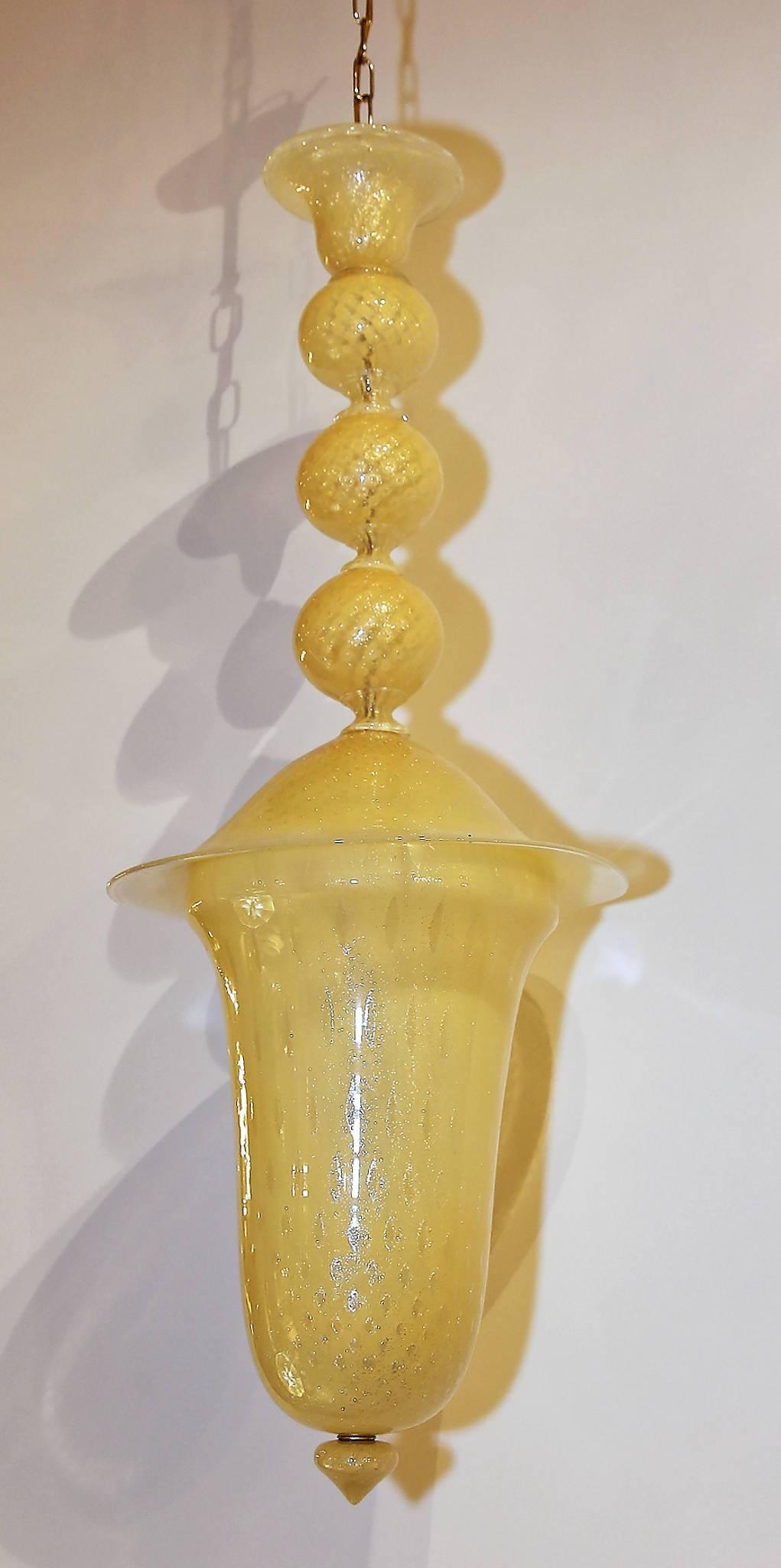 Mid-Century Modern Seguso Murano Lantern