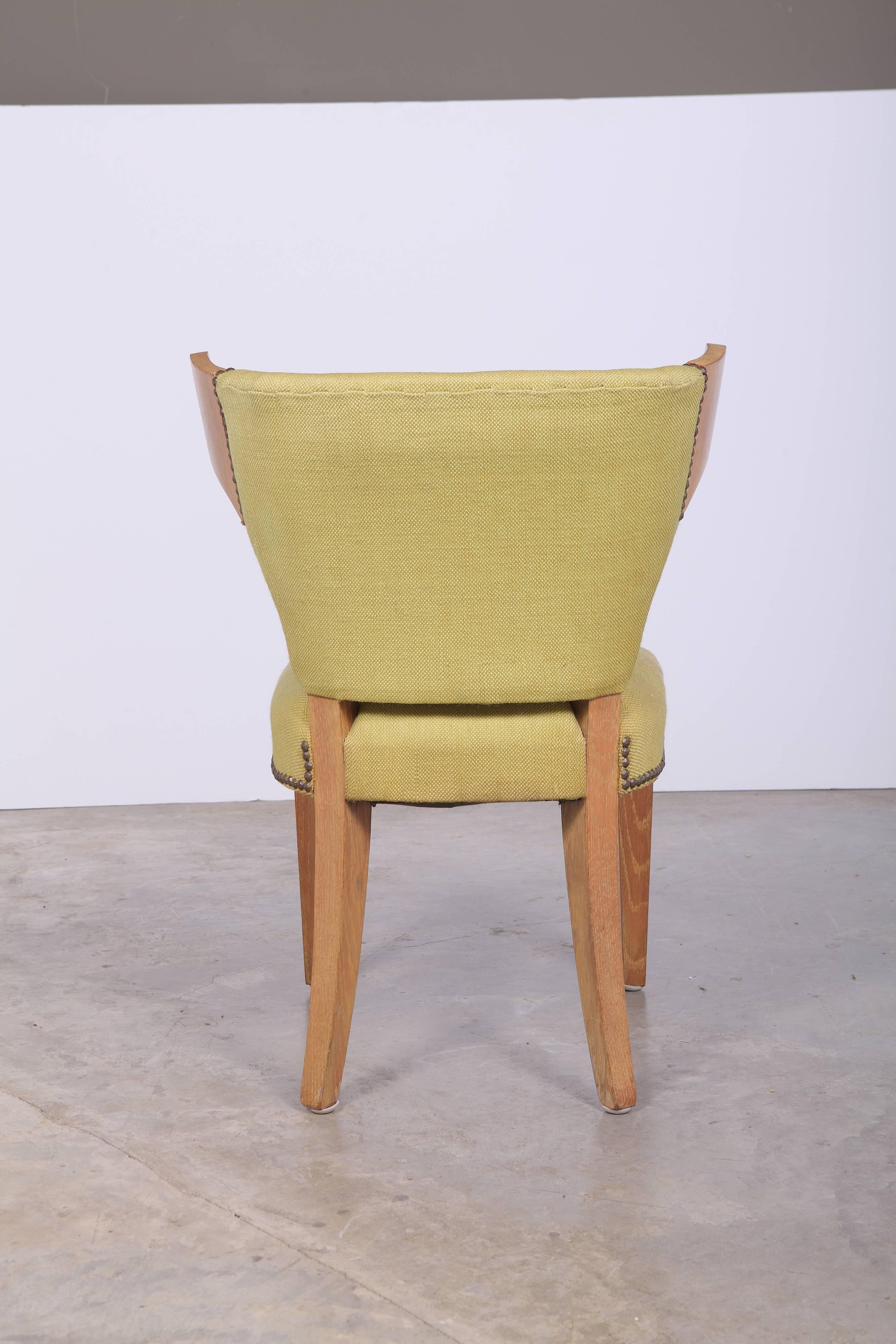 20th Century Set of Six Mid-Century Dining Chairs Designed by Harold Schwartz for Romweber
