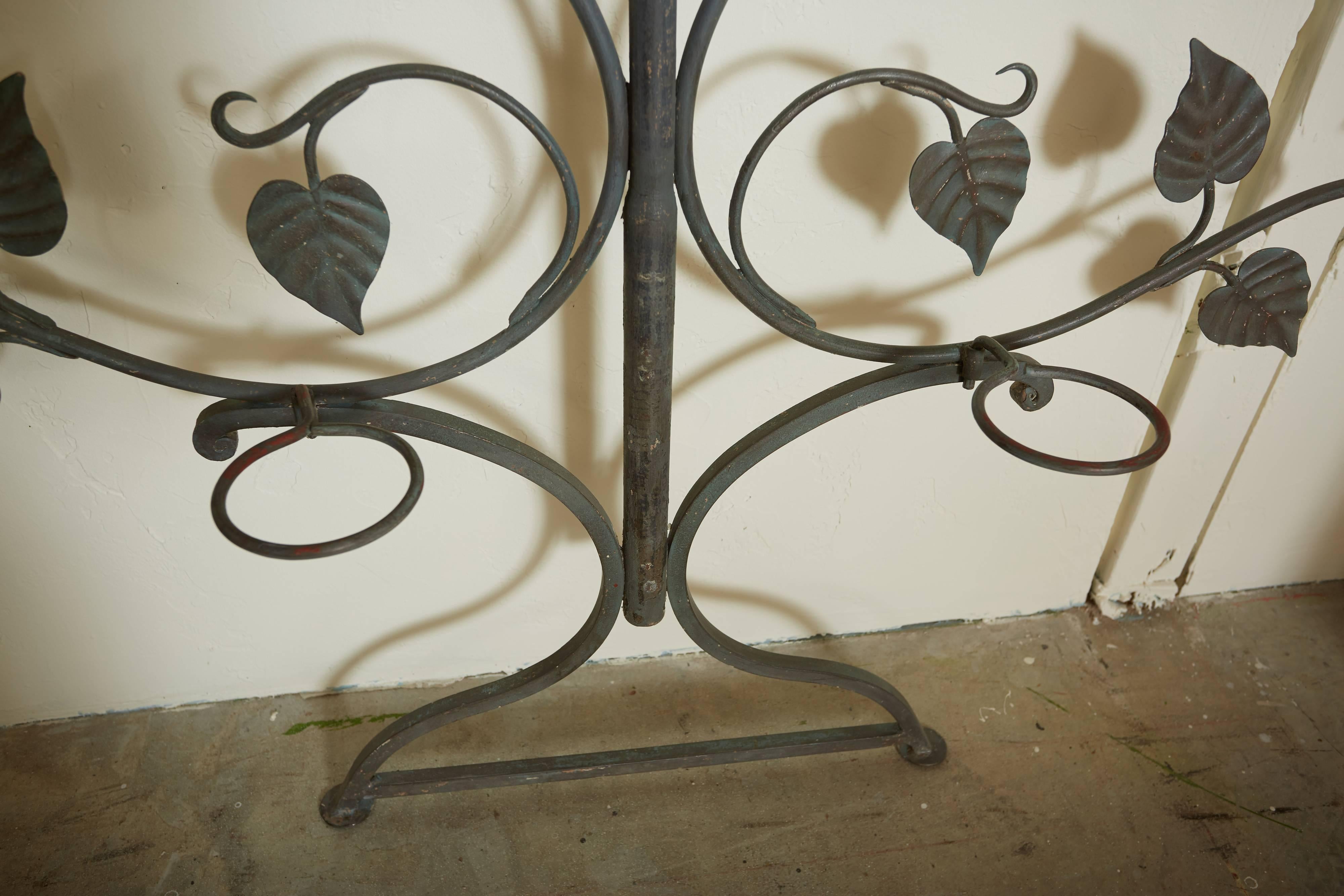 wrought iron tree