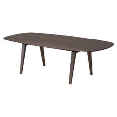 Boerne Dining Table, Walnut with Floating Tabletop, Made in Portugal by Muranti