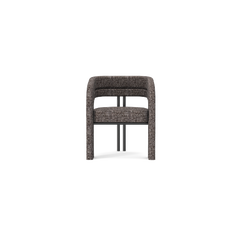 Bouclé Frame Lacquered Hudson Dining Chair Made in Portugal by Muranti